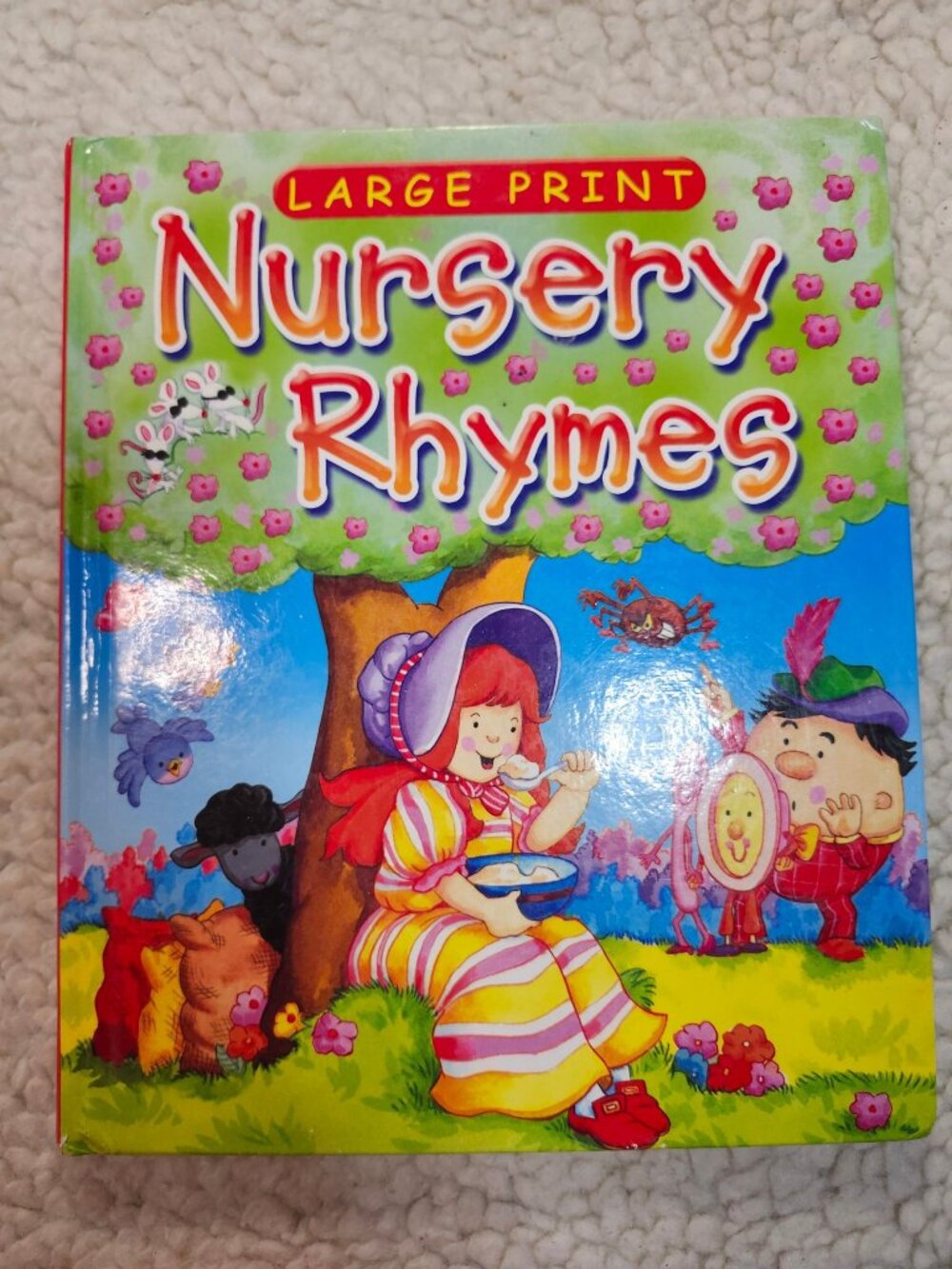 Brown Watson Nursery Rhymes Large Print Illustrated David Crossley Picture Book